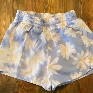 Adidas Girls Flower Athletic Shorts